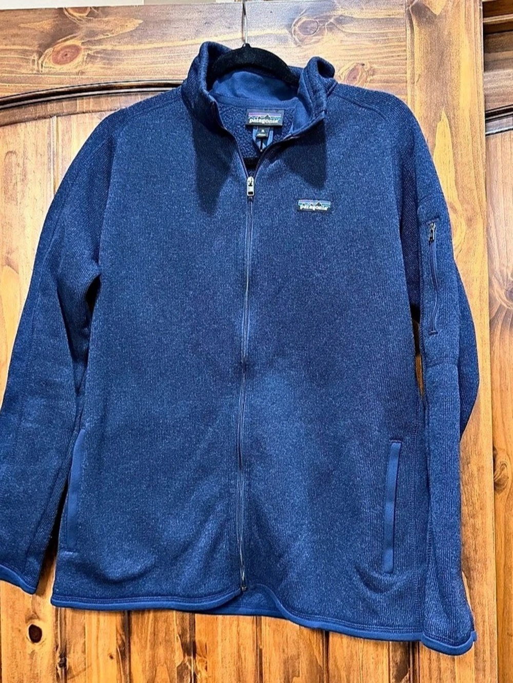 Patagonia Fleece Full-Zip Jacket in Blue XL